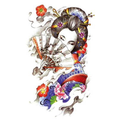 Geisha tattoo