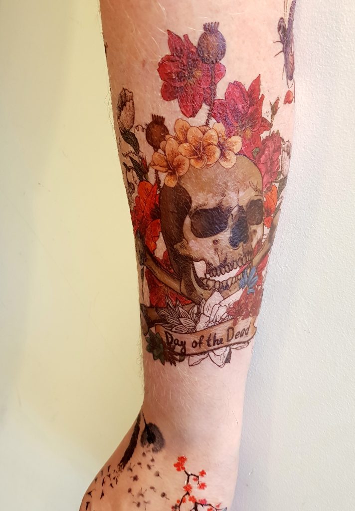 Day of the Dead Skull Tattoo | INKWEAR