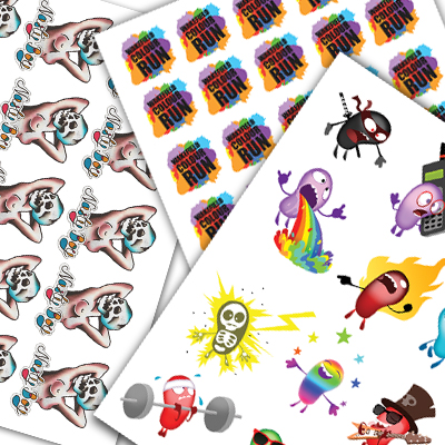 Temporary Tattoo sheets, make your own!