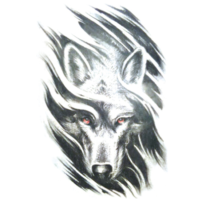 Wolf tattoo sleeve