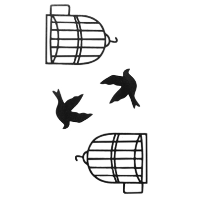 Birdcage tattoo